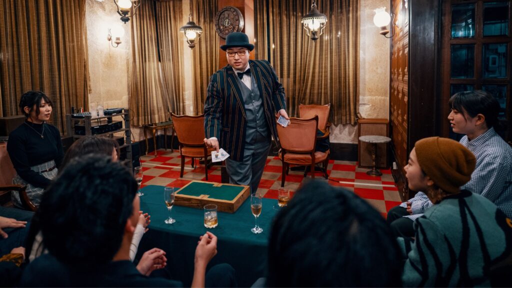 juegos cena de empresa magia